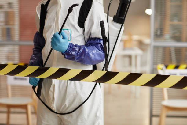 Professional Sewage Cleanup technician working in Sparks, GA